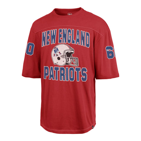 NEW ENGLAND PATRIOTS HISTORIC GRIDIRON RUSH '47 BRIGHTON TEE