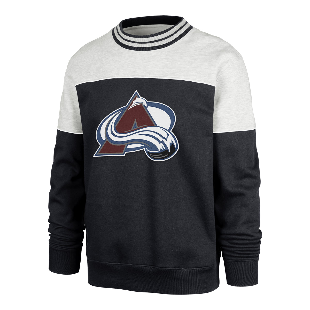 COLORADO AVALANCHE SATIN LOCK '47 BRYSON CREW