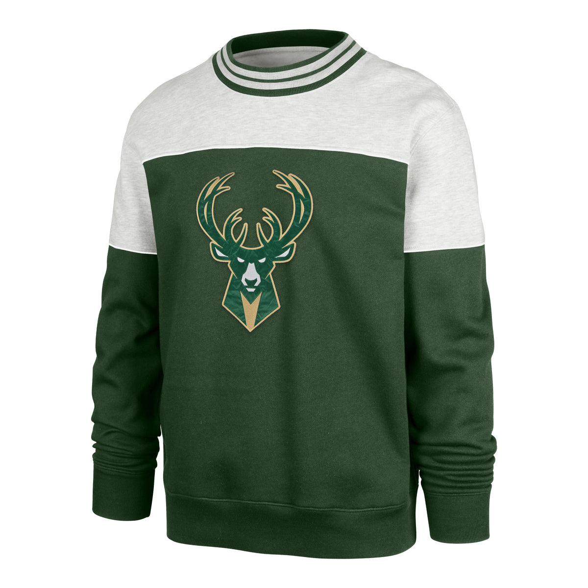 MILWAUKEE BUCKS SATIN LOCK BRYSON CREW MEN