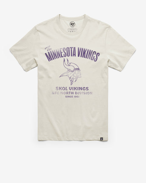 MINNESOTA VIKINGS HISTORIC WIDE OPEN '47 FRANKLIN TEE