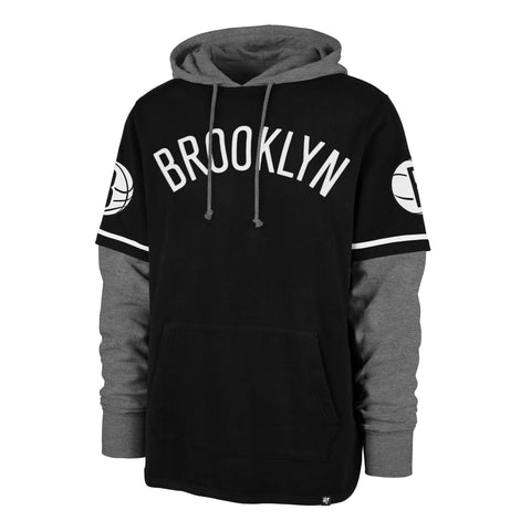 BROOKLYN NETS TRIFECTA '47 SHORTSTOP PULLOVER HOOD