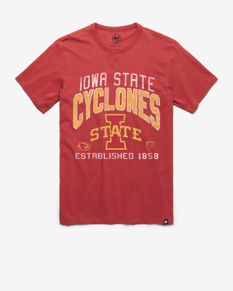 IOWA STATE CYCLONES TURNED UP '47 FRANKLIN TEE