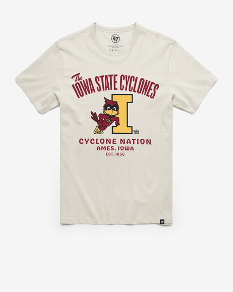 IOWA STATE CYCLONES VINTAGE WIDE OPEN '47 FRANKLIN TEE