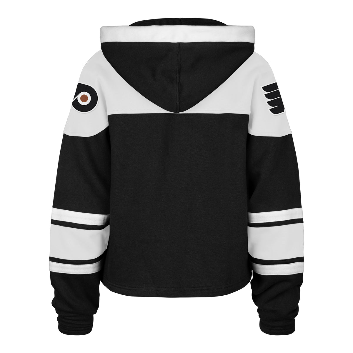 PHILADELPHIA FLYERS CROPPED SUPERIOR '47 LACER HOOD WOMENS