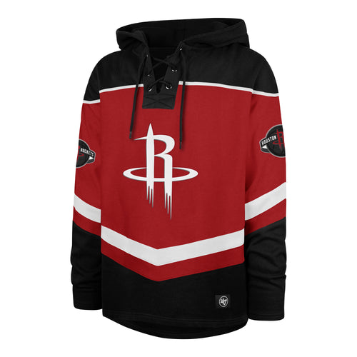 HOUSTON ROCKETS TRI SATIN '47 LAYUP LACER HOOD