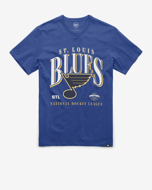 ST LOUIS BLUES CREASE '47 FRANKLIN TEE