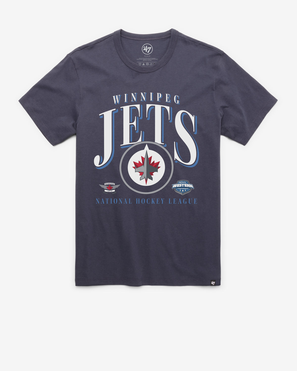 WINNIPEG JETS CREASE '47 FRANKLIN TEE