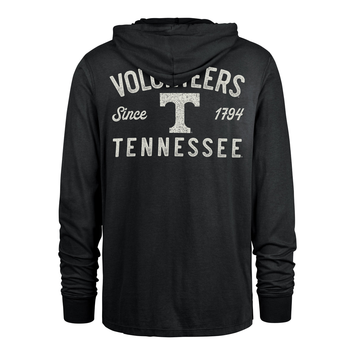 TENNESSEE VOLUNTEERS DUSTED OVERHAND '47 RIVER JERSEY HOOD