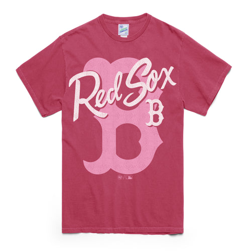 BOSTON RED SOX DOPAMINE TRADITION VINTAGE '47 TUBULAR BOYFRIEND TEE WOMENS