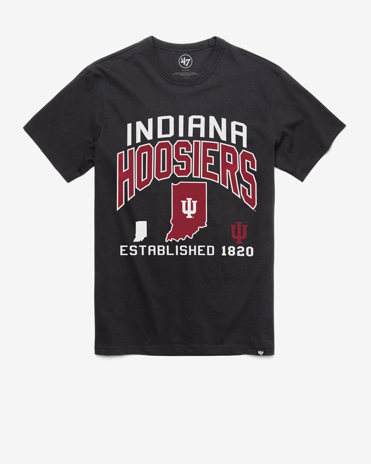 INDIANA HOOSIERS TURNED UP '47 FRANKLIN TEE