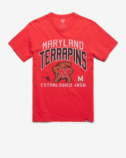 MARYLAND TERRAPINS TURNED UP '47 FRANKLIN TEE