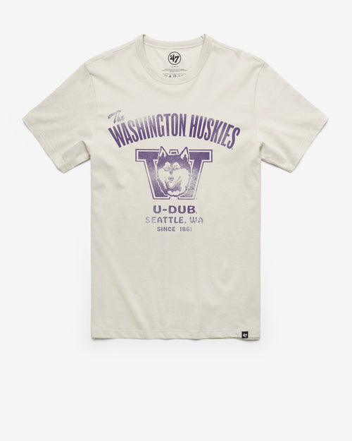 WASHINGTON HUSKIES VINTAGE WIDE OPEN '47 FRANKLIN TEE