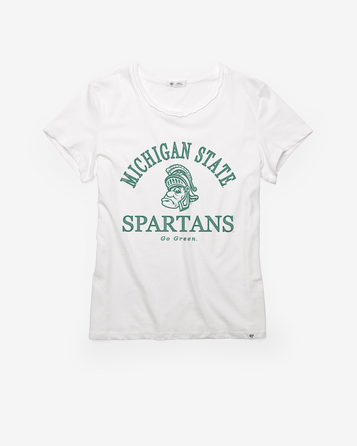 MICHIGAN STATE SPARTANS VINTAGE FRESH START '47 FRANKIE TEE WOMENS