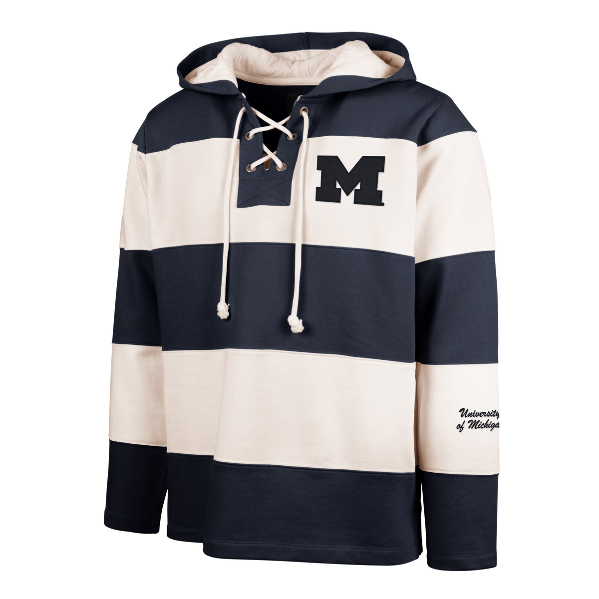 MICHIGAN WOLVERINES CLUBHOUSE FLEX '47 FAIR CATCH LACER