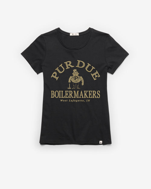 PURDUE BOILERMAKERS VINTAGE FRESH START '47 FRANKIE TEE WOMENS