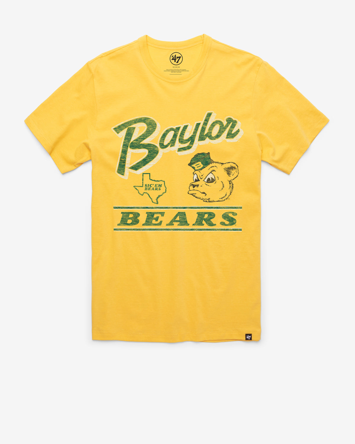 BAYLOR BEARS VINTAGE FLY BY '47 FRANKLIN TEE