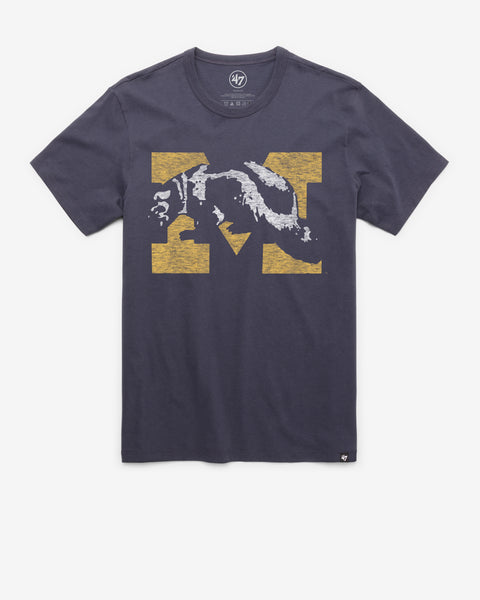 MICHIGAN WOLVERINES VINTAGE PREMIER '47 FRANKLIN TEE