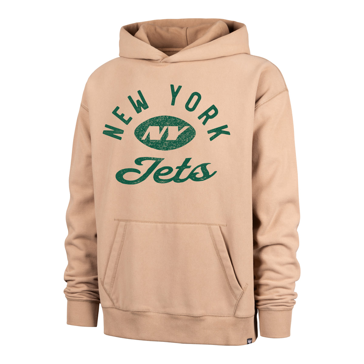 NEW YORK JETS DUSTED BOWLINE '47 FOUNDATION RIVER HOODIE