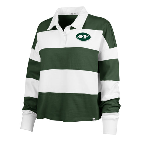 NEW YORK JETS CLUBHOUSE HALL '47 RAVEN RUGBY WOMENS