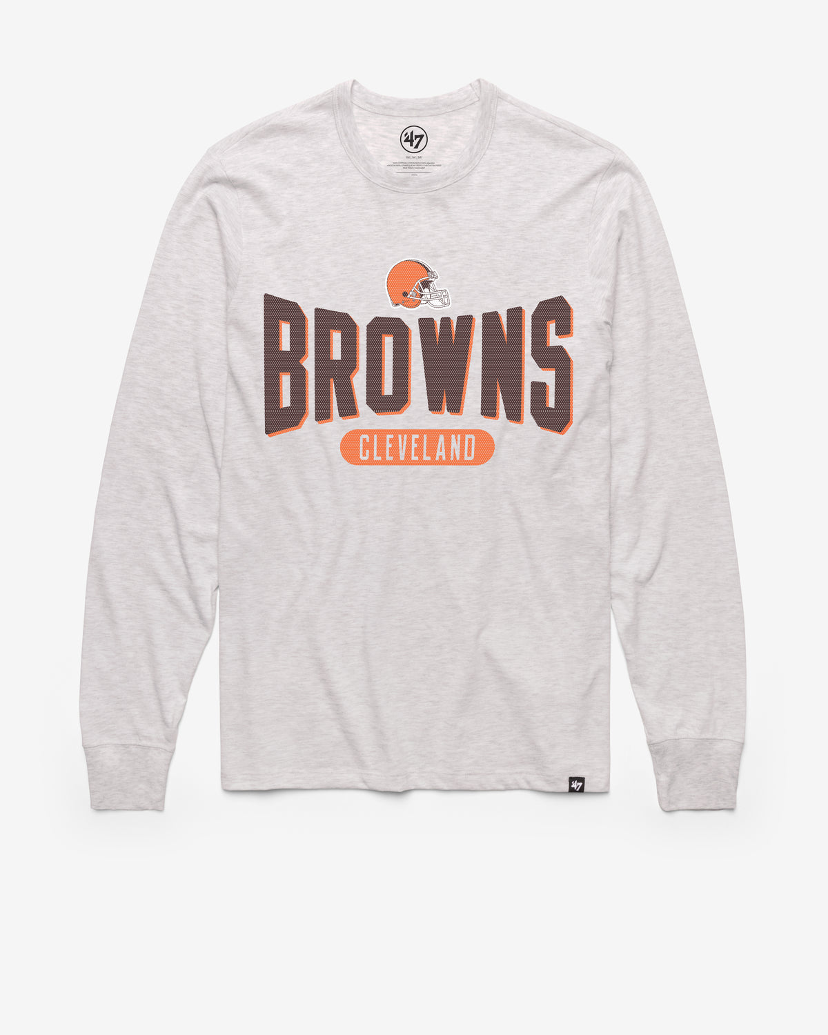 CLEVELAND BROWNS OUTSTRETCH '47 FRANKLIN LONG SLEEVE TEE