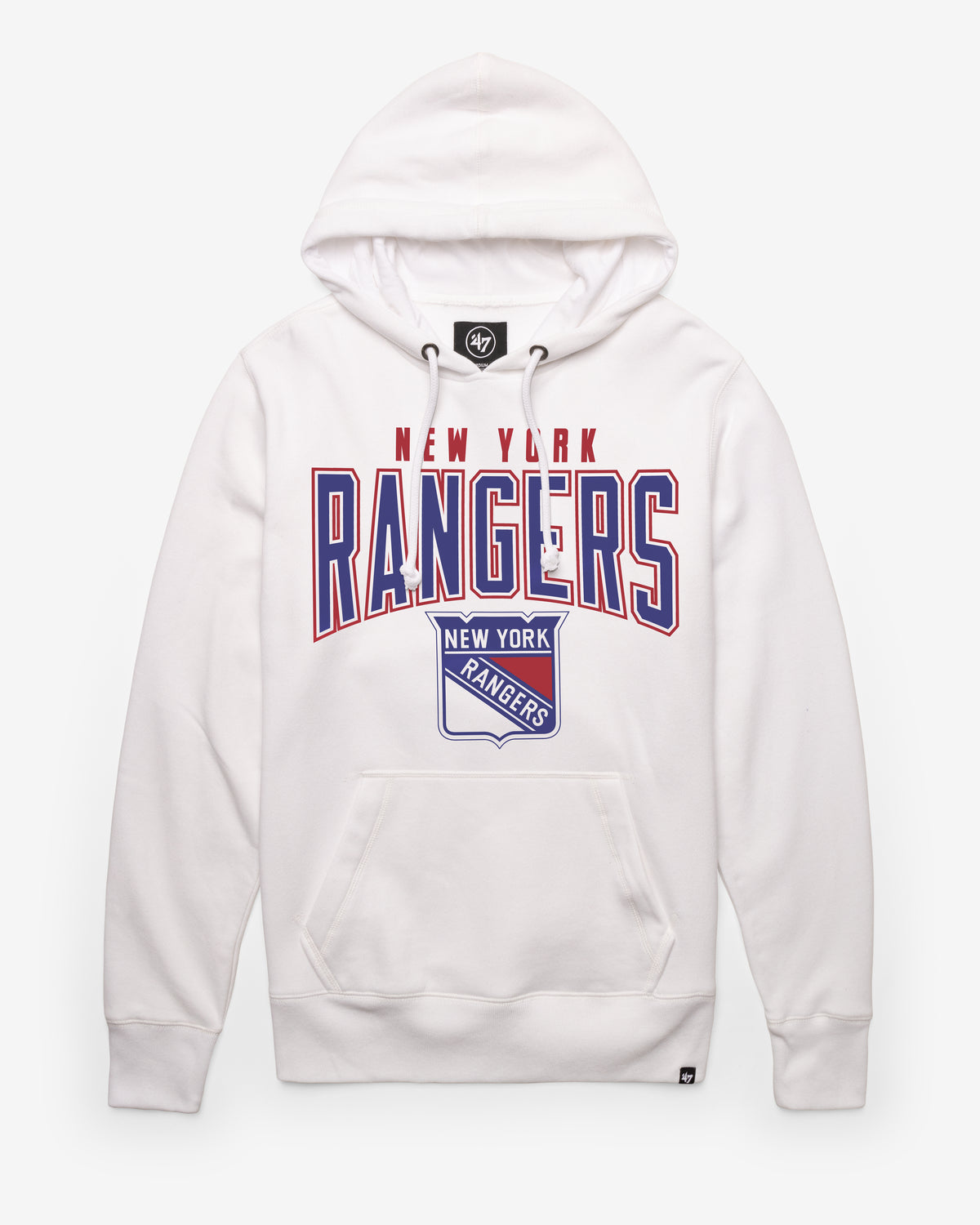 NEW YORK RANGERS TEAM ELEMENTS ARCH '47 HEADLINE HOOD