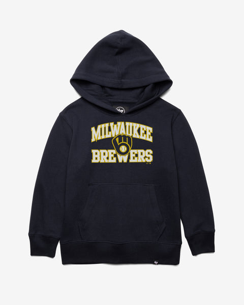 MILWAUKEE BREWERS VELOCITY '47 HEADLINE HOOD KIDS