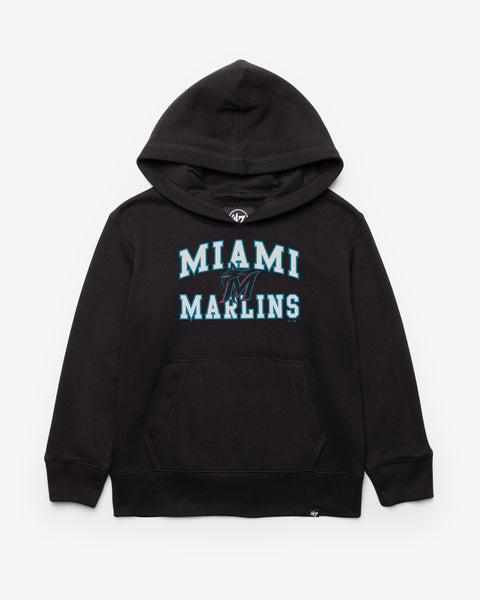 MIAMI MARLINS VELOCITY '47 HEADLINE HOOD KIDS