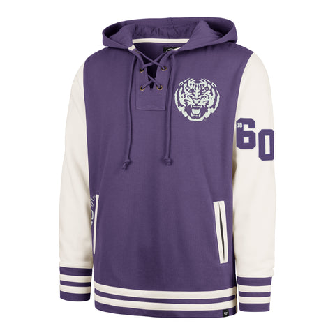 LOUISIANA STATE TIGERS LSU LETTERMAN FIELD LATERAL '47 LACER HOOD