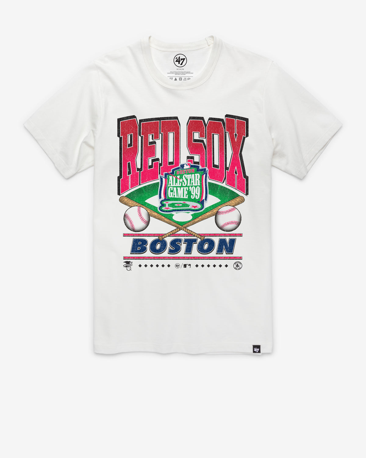 BOSTON RED SOX STRAIGHT SHOT '47 FRANKLIN TEE