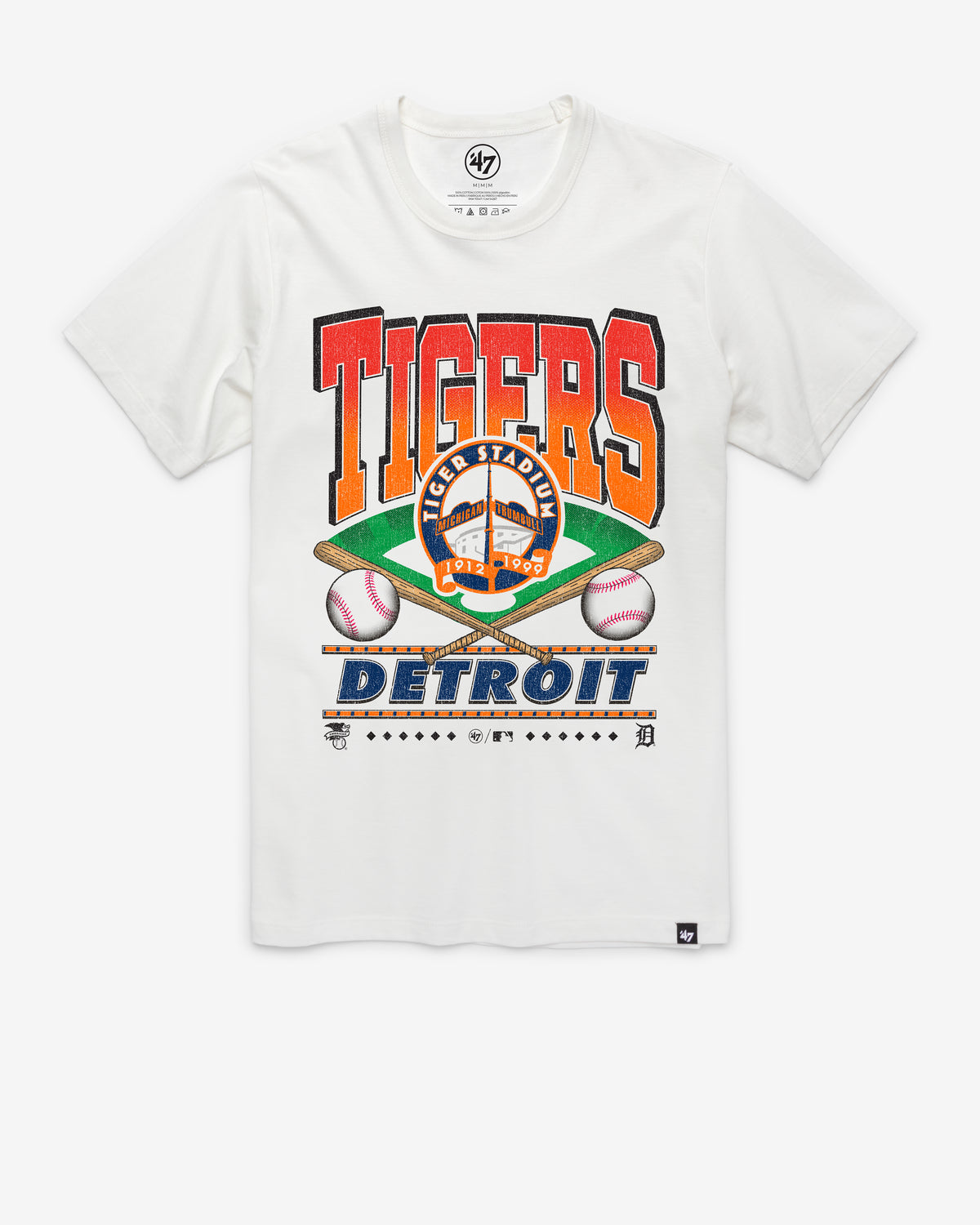 DETROIT TIGERS COOPERSTOWN STRAIGHT SHOT '47 FRANKLIN TEE