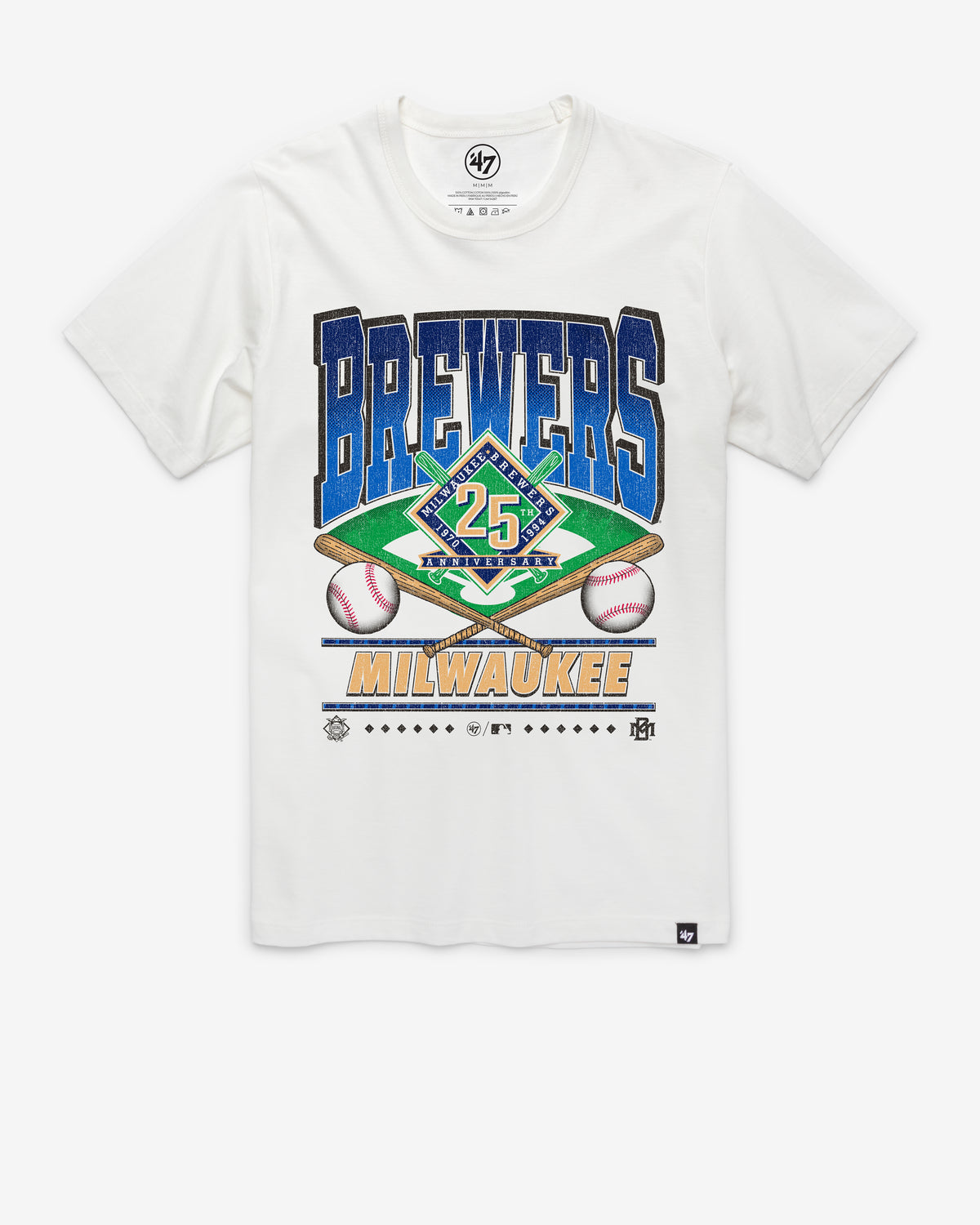 MILWAUKEE BREWERS STRAIGHT SHOT '47 FRANKLIN TEE