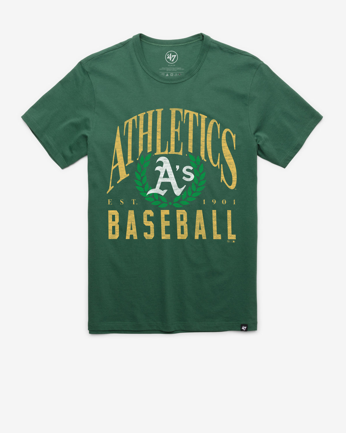 ATHLETICS BASEBALL PITCHOUT '47 FRANKLIN TEE