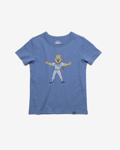 KANSAS CITY ROYALS MASCOT PREMIER '47 FRANKLIN TEE KIDS