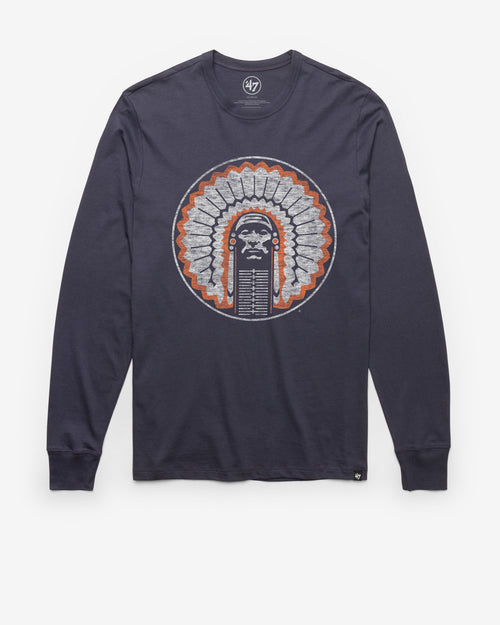 ILLINOIS CHIEF ILLINIWEK VINTAGE PREMIER '47 FRANKLIN LONG SLEEVE TEE