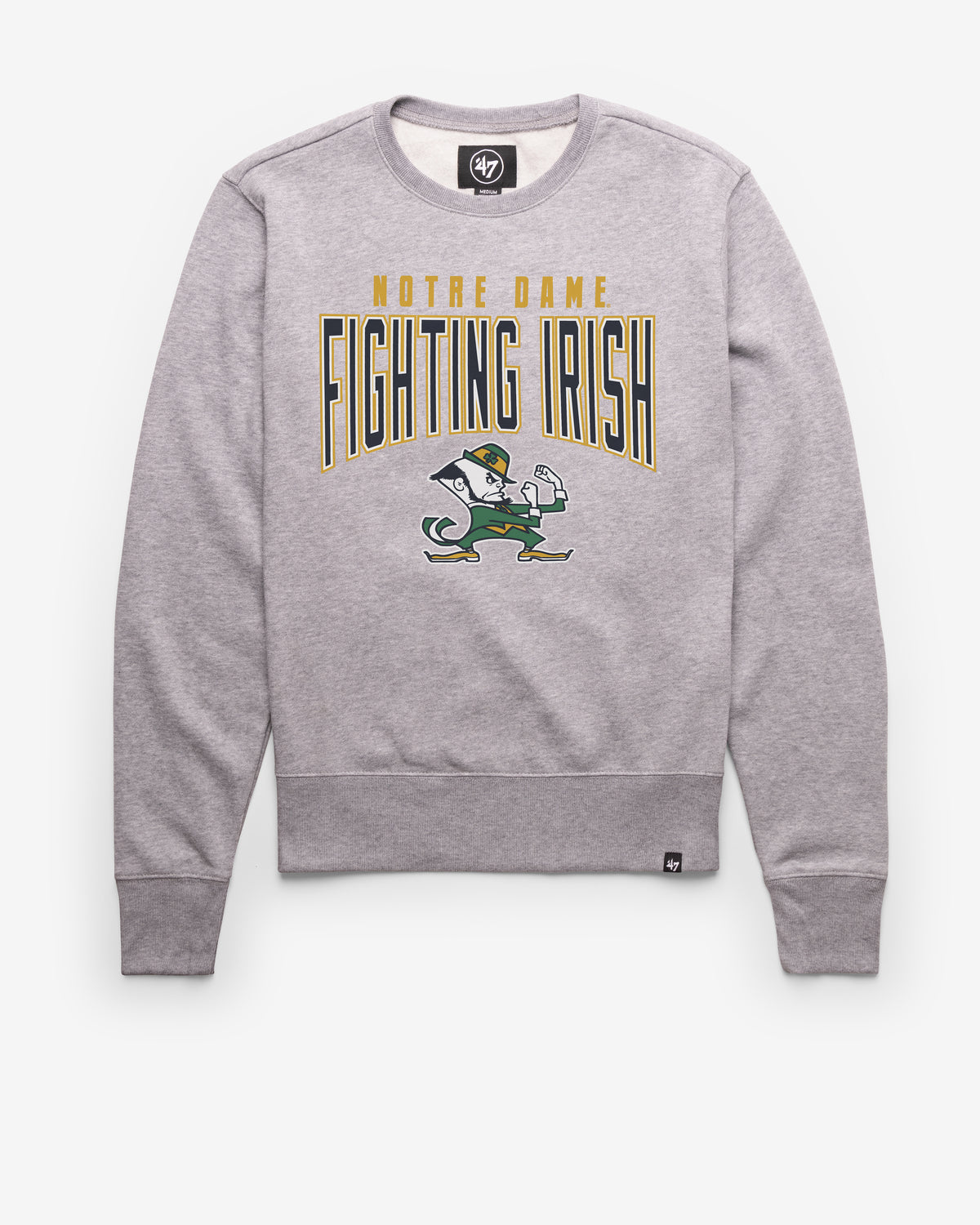 NOTRE DAME FIGHTING IRISH TEAM ELEMENTS ARCH '47 HEADLINE CREW