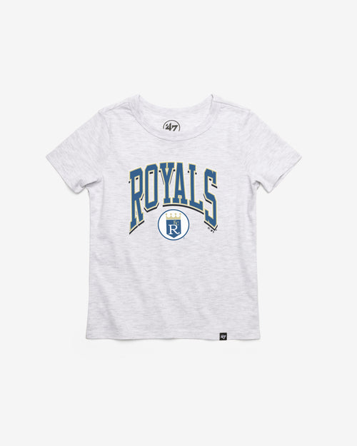 KANSAS CITY ROYALS COOPERSTOWN WALK TALL '47 FRANKLIN TEE KIDS