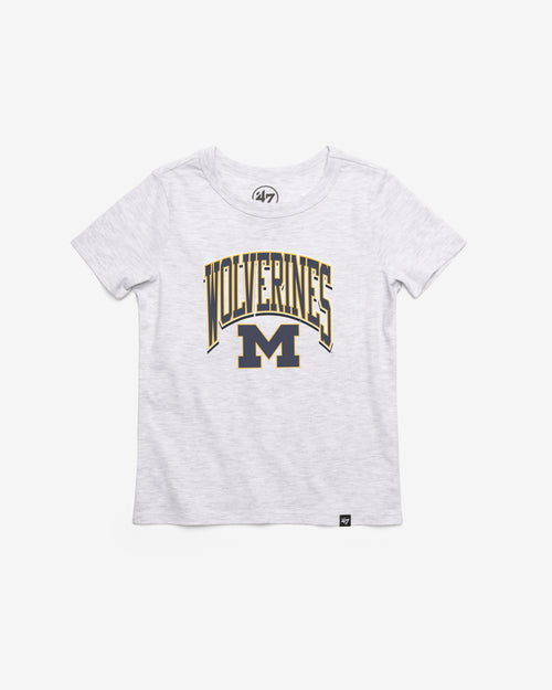 MICHIGAN WOLVERINES WALK TALL '47 FRANKLIN TEE KIDS