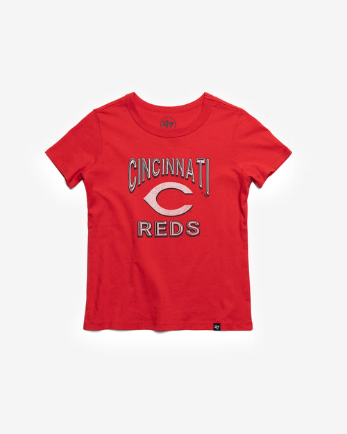 CINCINNATI REDS FAN OUT '47 FRANKLIN TEE KIDS