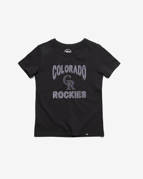 COLORADO ROCKIES FAN OUT '47 FRANKLIN TEE KIDS