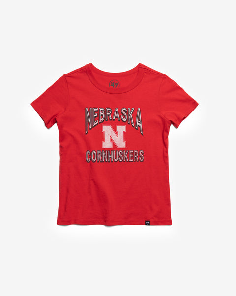 NEBRASKA CORNHUSKERS FAN OUT '47 FRANKLIN TEE KIDS