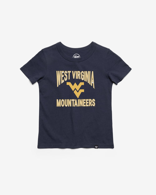 WEST VIRGINIA MOUNTAINEERS FAN OUT '47 FRANKLIN TEE KIDS