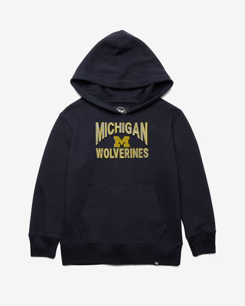 MICHIGAN WOLVERINES FAN OUT '47 HEADLINE HOOD KIDS