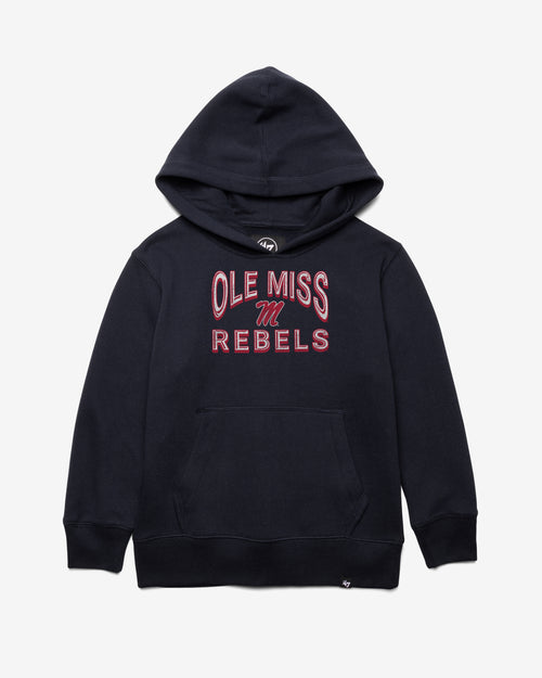 MISSISSIPPI REBELS FAN OUT '47 HEADLINE HOOD KIDS