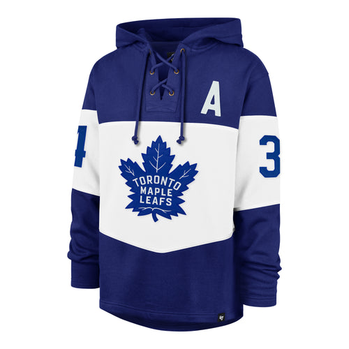 TORONTO MAPLE LEAFS AUSTON MATTHEWS '47 RUN POINT LACER HOOD