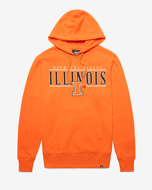 ILLINOIS FIGHTING ILLINI VINTAGE CITY LINE '47 HEADLINE HOOD