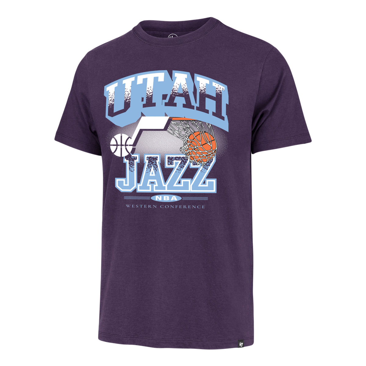 UTAH JAZZ CITY EDITION NO LOOK '47 FRANKLIN TEE