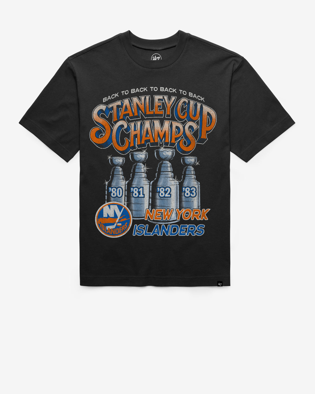 NEW YORK ISLANDERS VINTAGE STANLEY SIGMA '47 FOUNDATION TEE