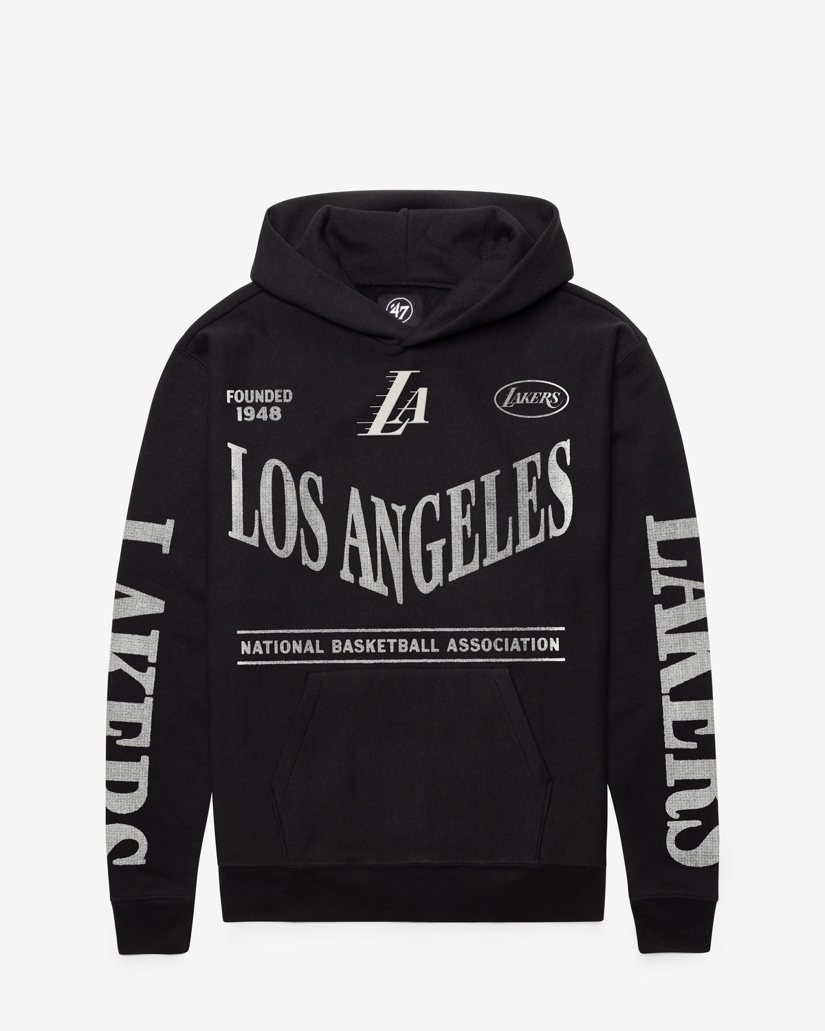 LOS ANGELES LAKERS CHAMPIONS GRINDSTONE '47 FOUNDATION HOOD