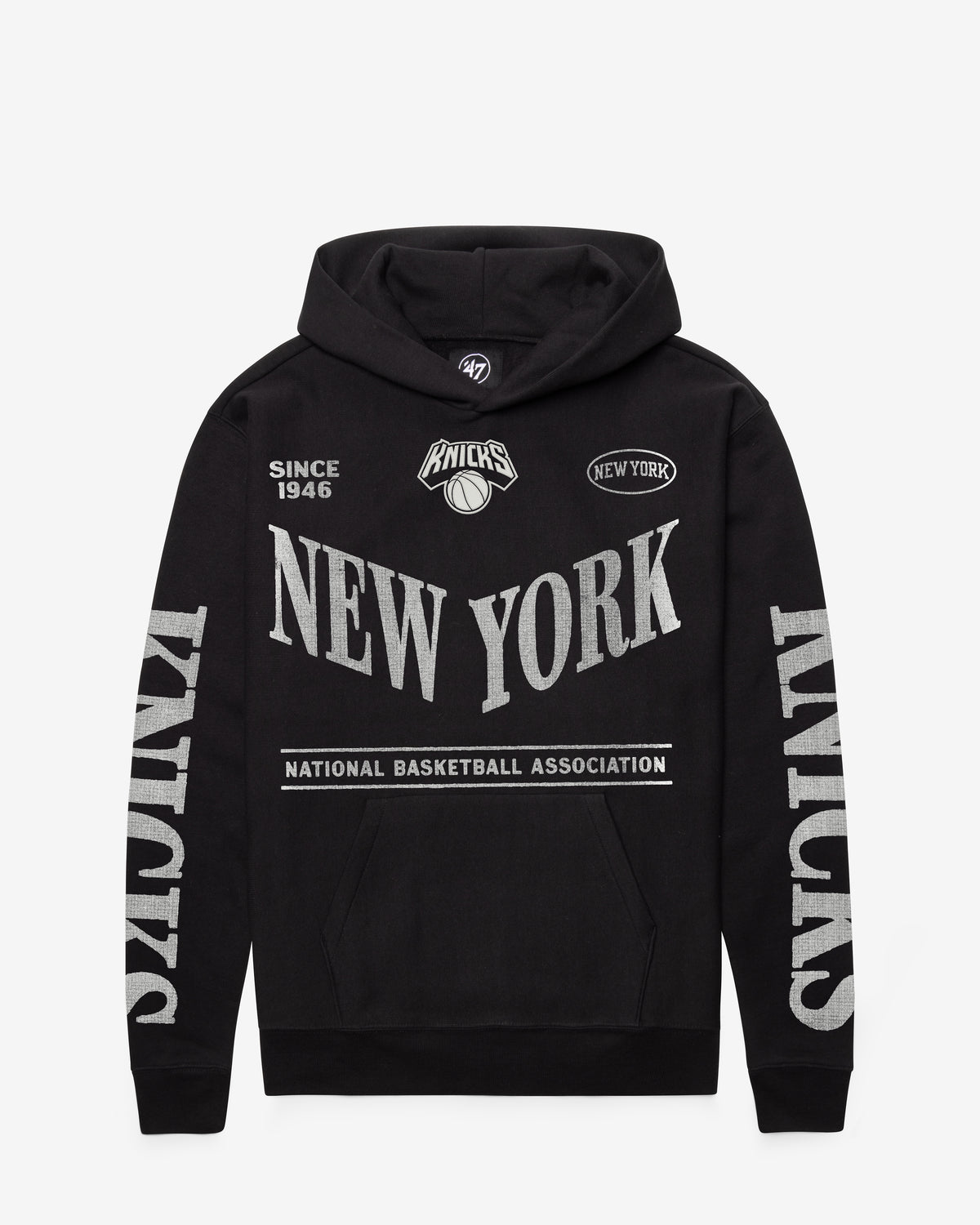 NEW YORK KNICKS GRINDSTONE '47 FOUNDATION HOOD