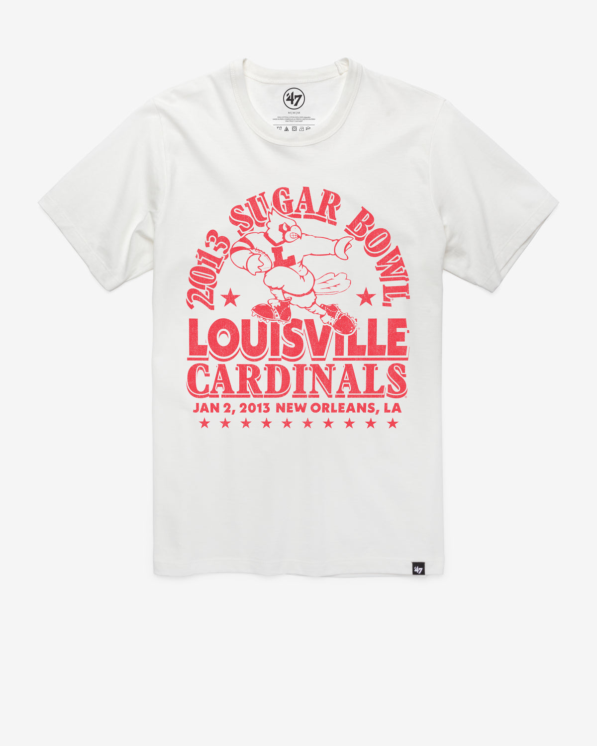 LOUISVILLE CARDINALS MONOCHROME '47 FRANKLIN TEE